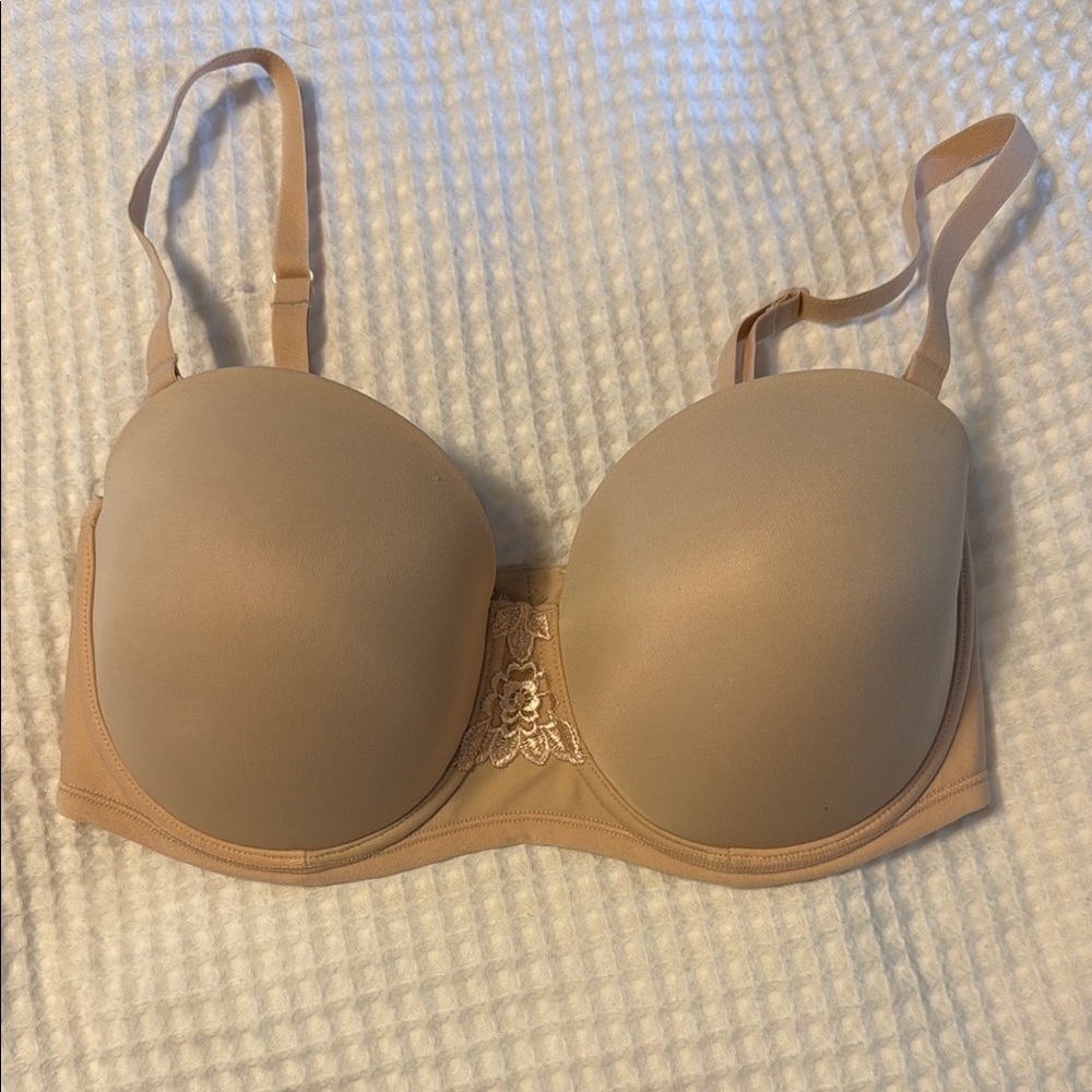 Vanity Fair Tan T-Shirt Bra Molded Cup Seamless